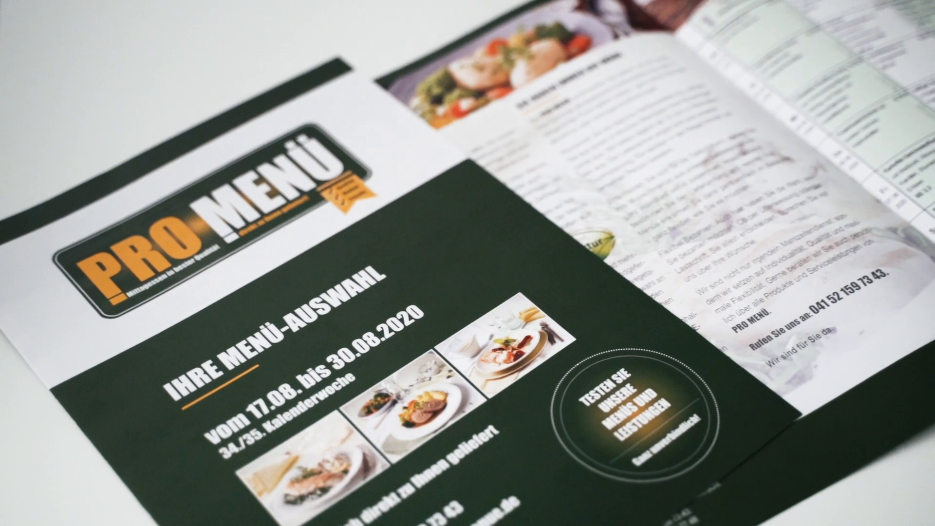 Company video by Pro Menü, food and drink in Geesthacht
