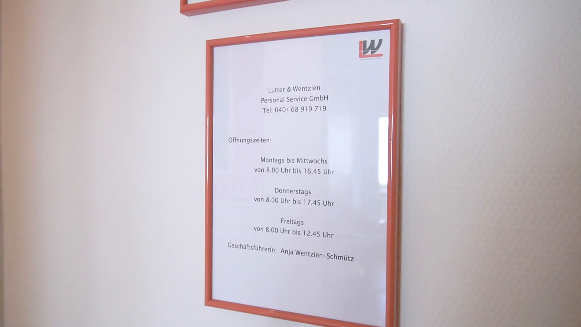 Company video by Lutter & Wentzien Personal Service, HR in Hamburg
