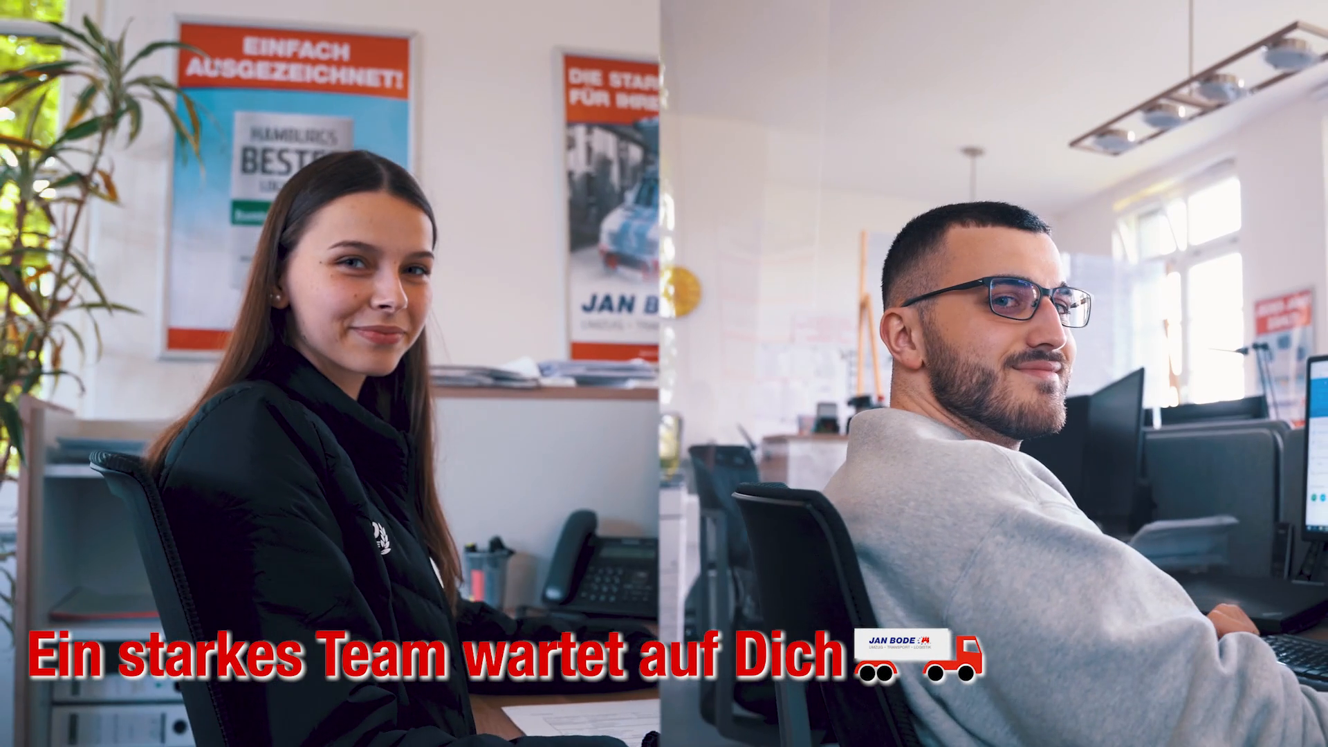 Company video by Spedition Jan Bode - Reinbek, services