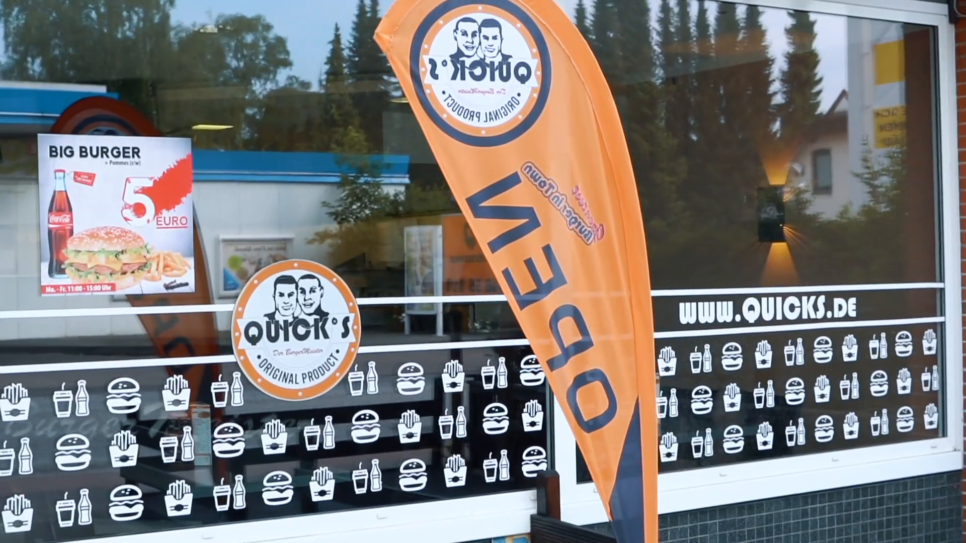 Unternehmensvideo von Quick's der Burgermeister, Gastronomie in Geesthacht