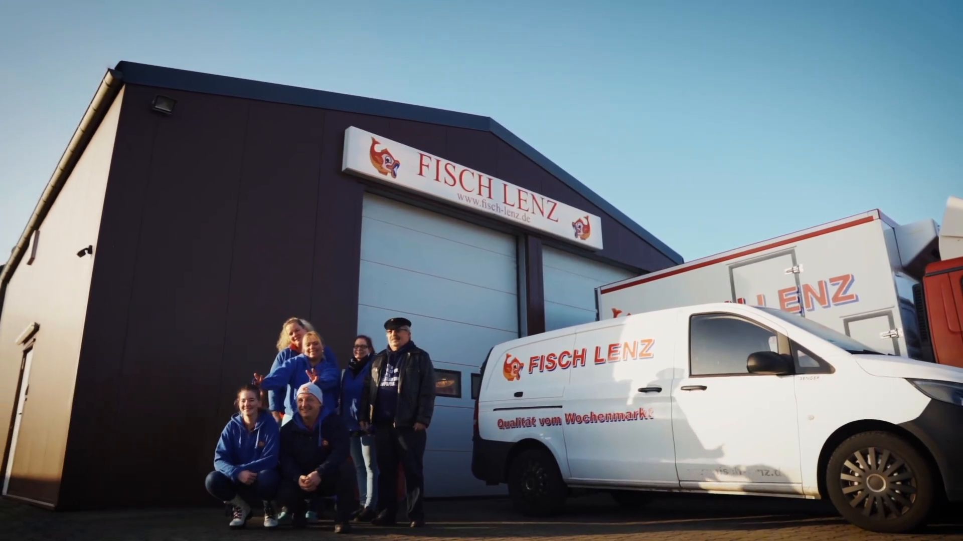 Company video by Fisch Lenz, nutrition in Hamburg