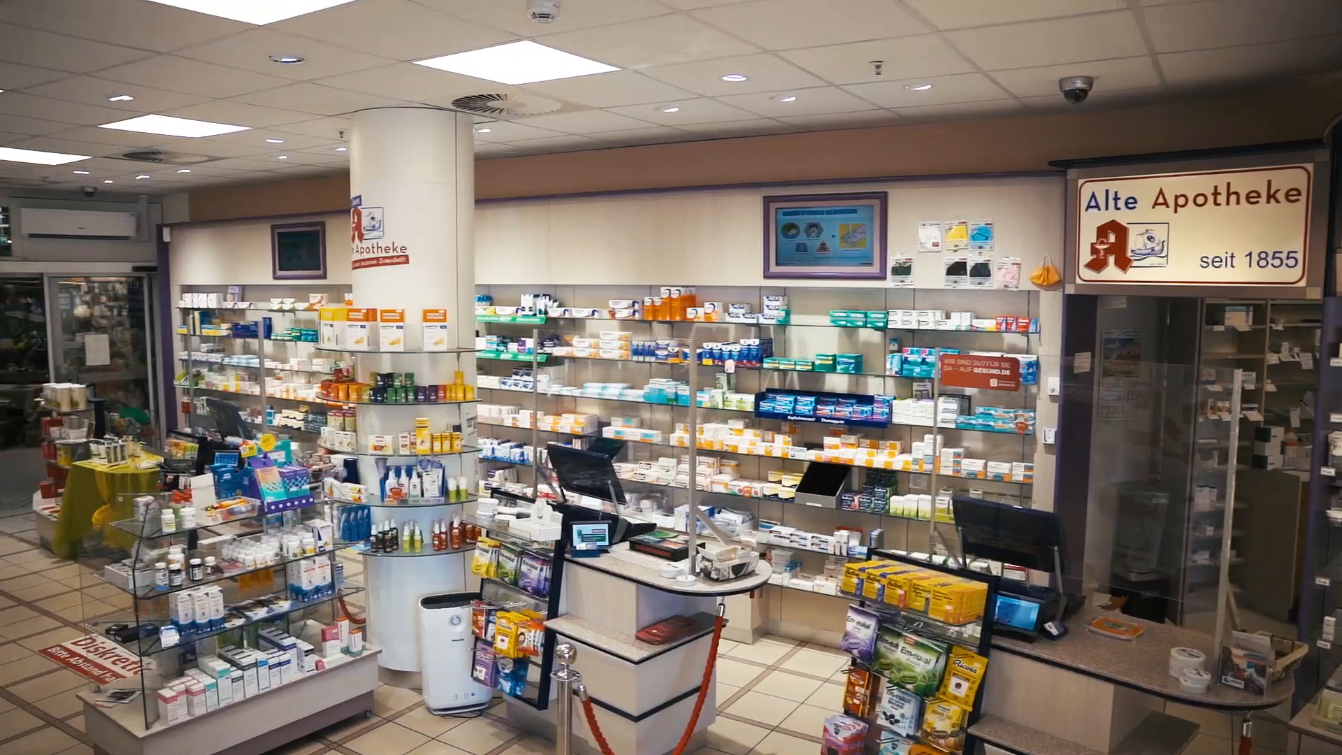 Unternehmensvideo von Alte Apotheke, Apotheke in Hamburg