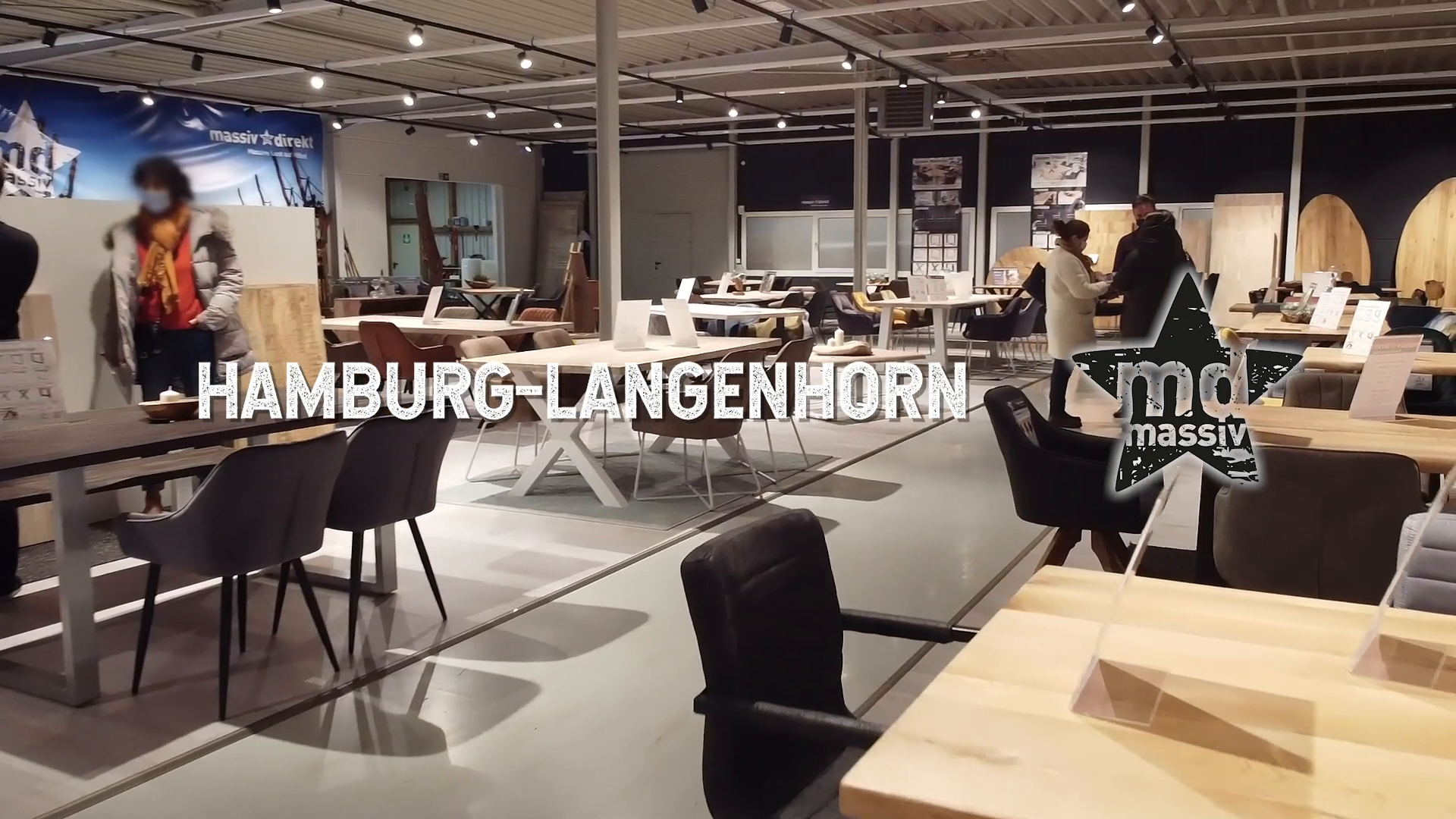 Company video by massiv.direkt Lagerverkauf Hamburg, furniture