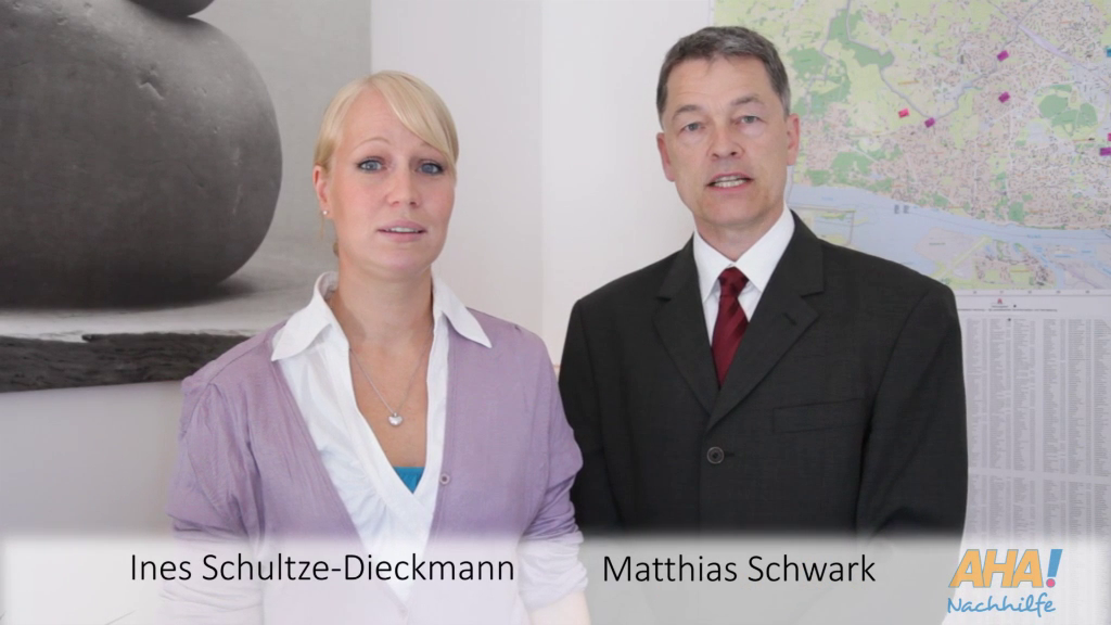 Unternehmensvideo von AHA ! Nachilfe-Institut, Bildung in Hamburg Volksdorf