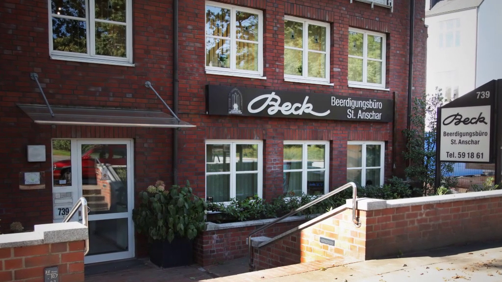 Company video by Beerdigungsbüro Beck, bereavement in Hamburg Ohlsdorf