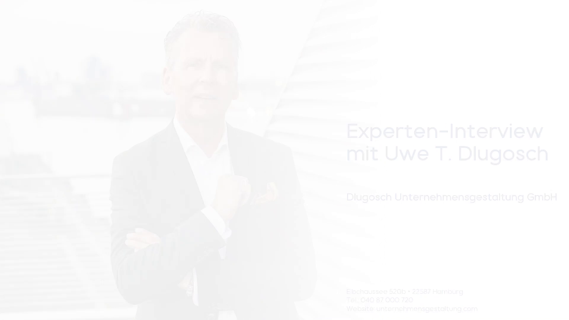 Unternehmensvideo von DLUGOSCH Unternehmensgestaltung, Unternehmensberatung in Hamburg