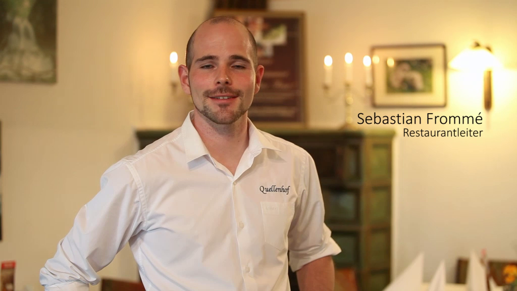 Company video by Gasthaus Quellenhof, hospitality in Hamburg Bergstedt