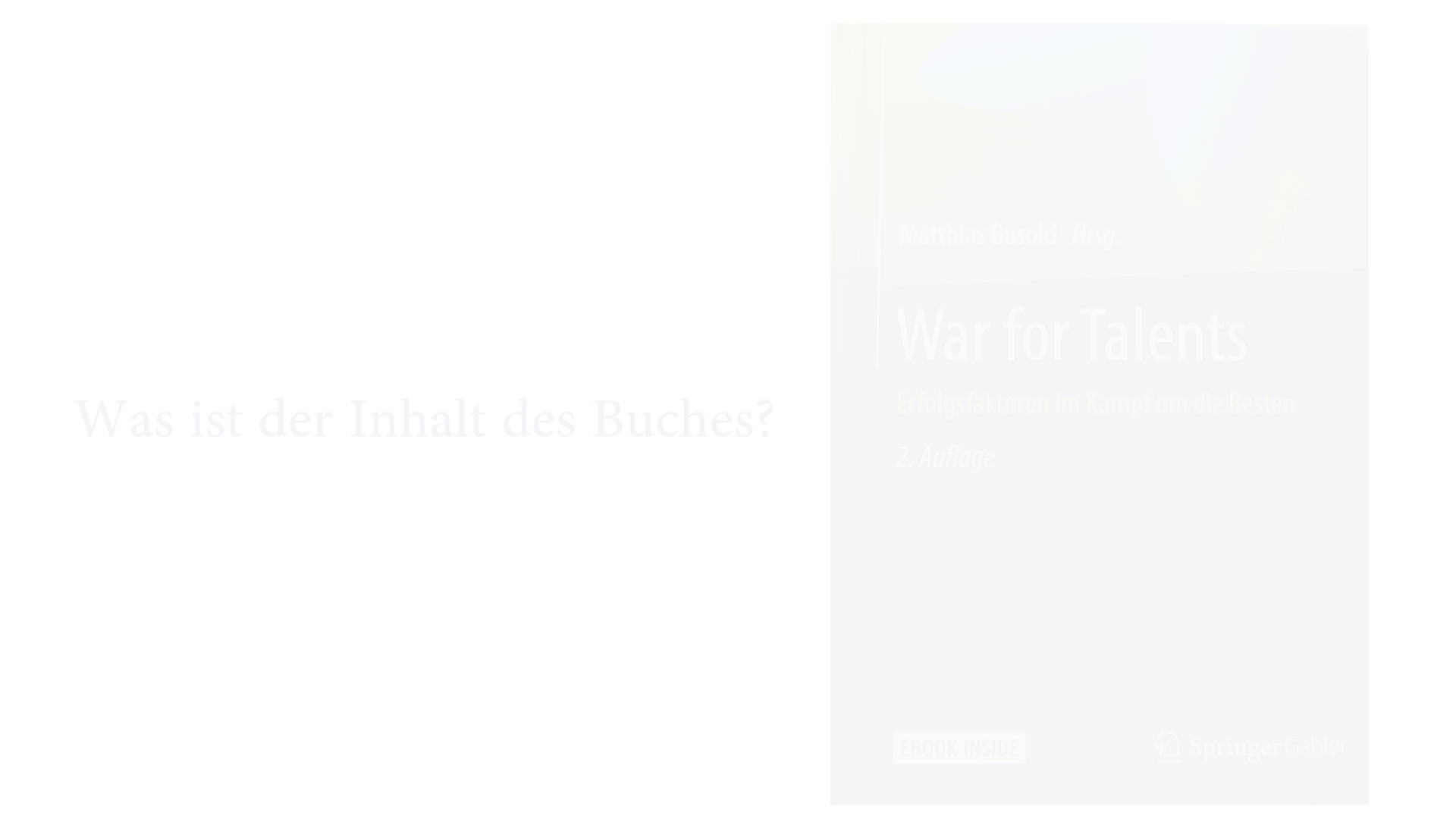 Unternehmensvideo von Busold Consulting, Dienstleistung in Hamburg