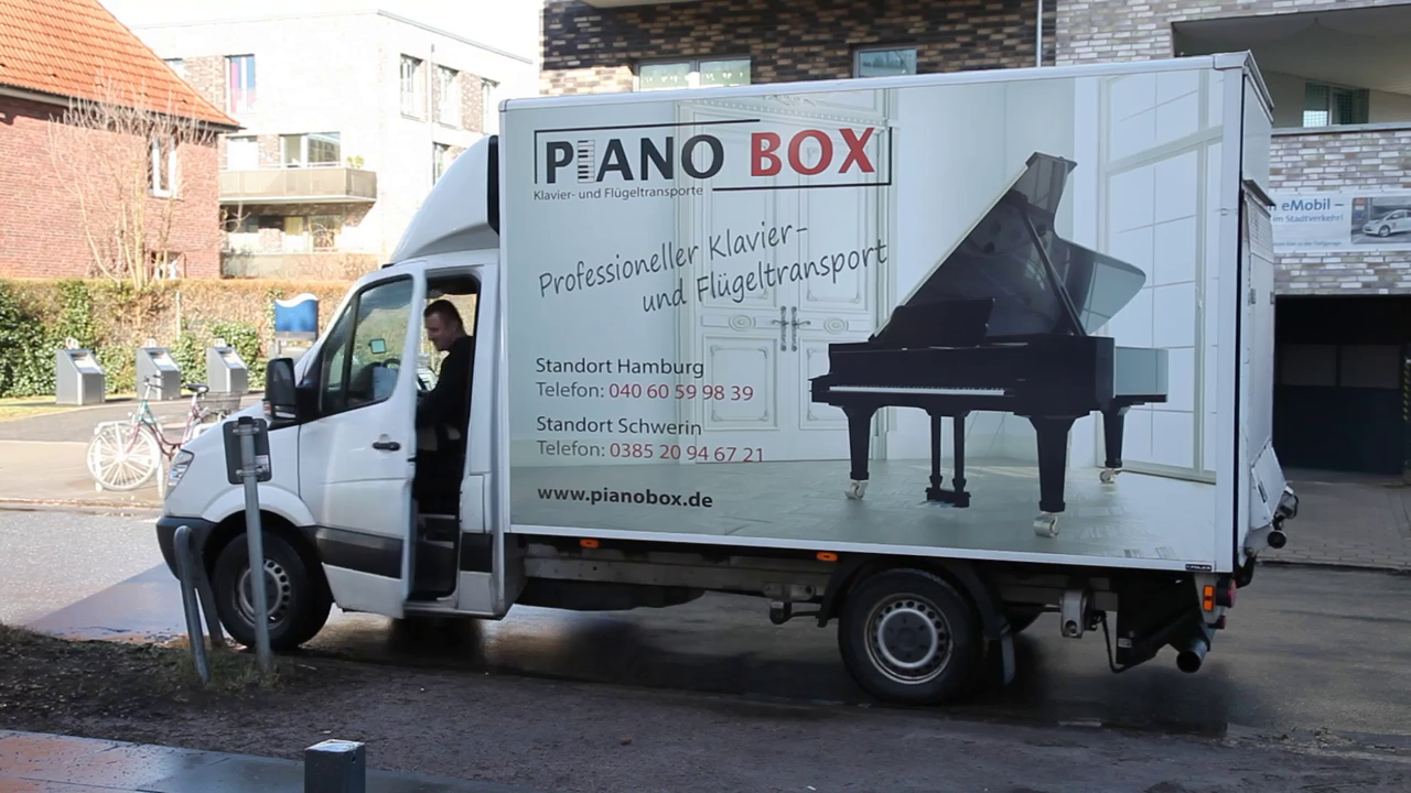 Company video by Piano-Box Klaviertransporte, services in Hamburg
