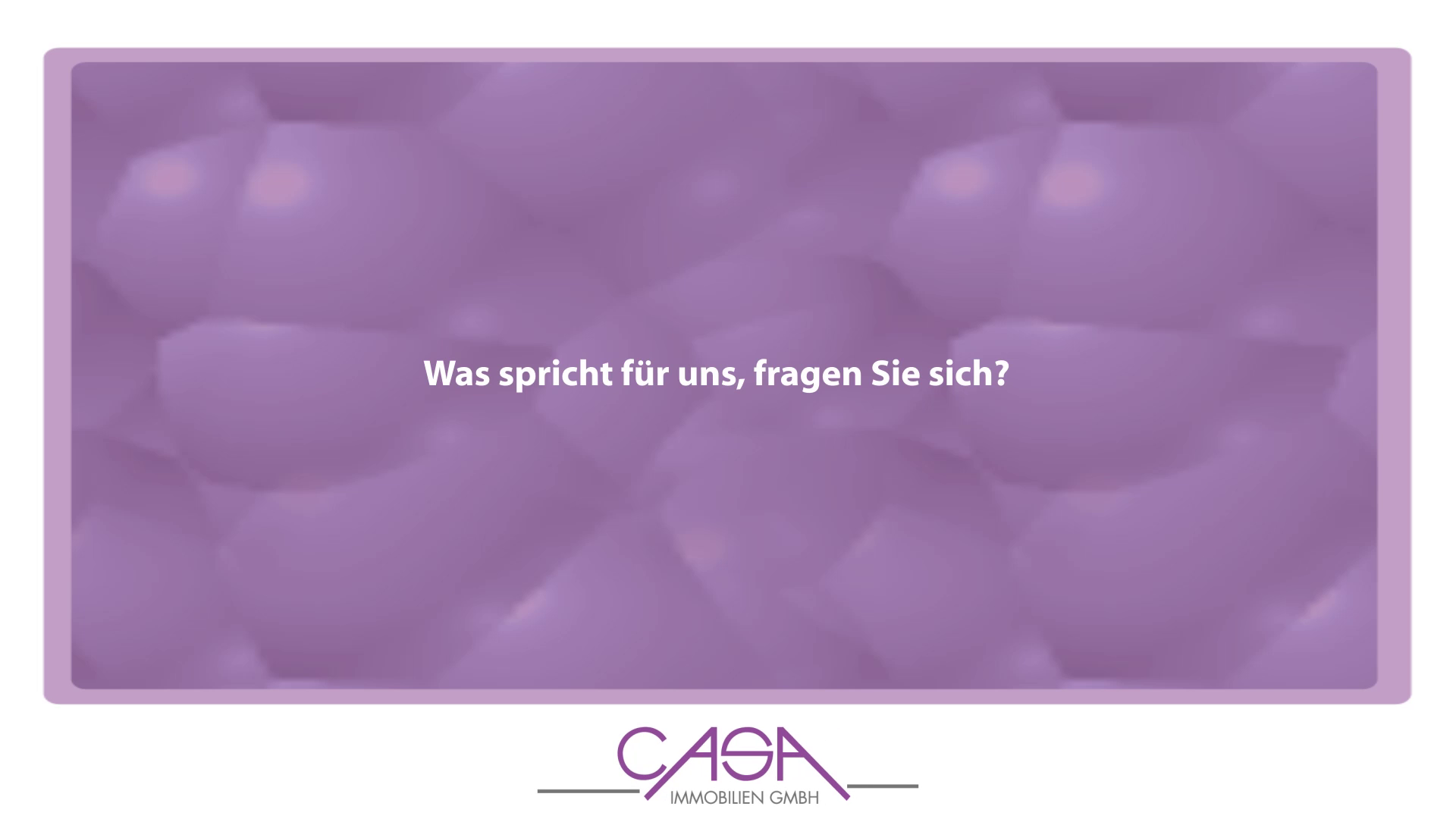 Company video by CASA Immobilien, real estate in Hamburg