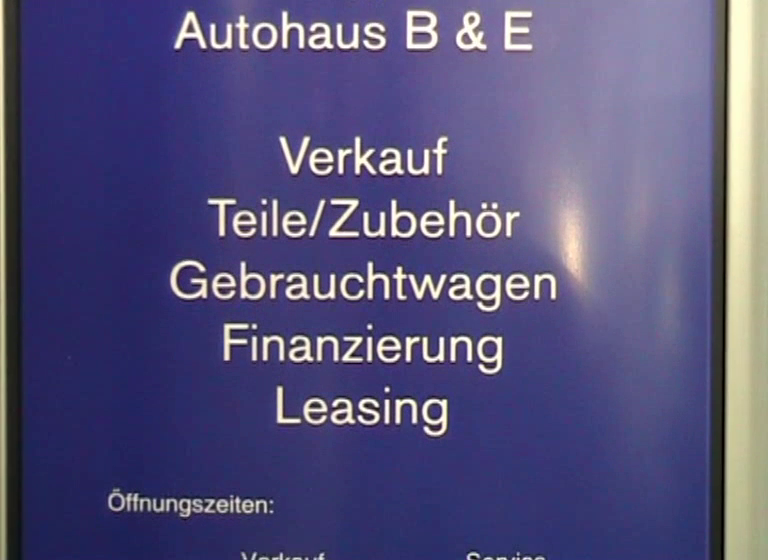 Unternehmensvideo von B&E Automobile, Einzelhandel in Hamburg Langenhorn