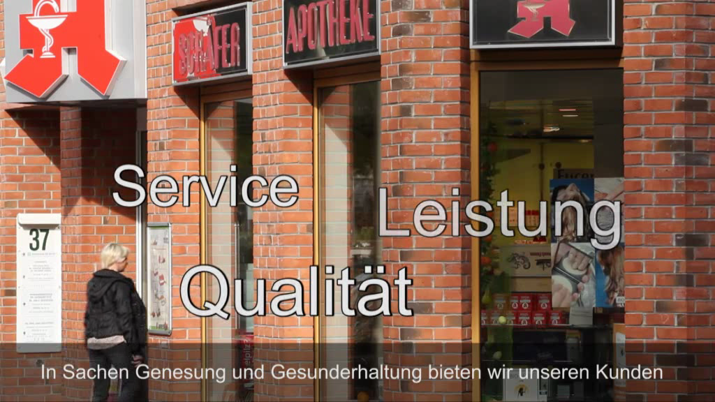 Unternehmensvideo von Schäfer Apotheke Inh: Ernst-Friedrich Menges, Gesundheit in Hamburg Harburg