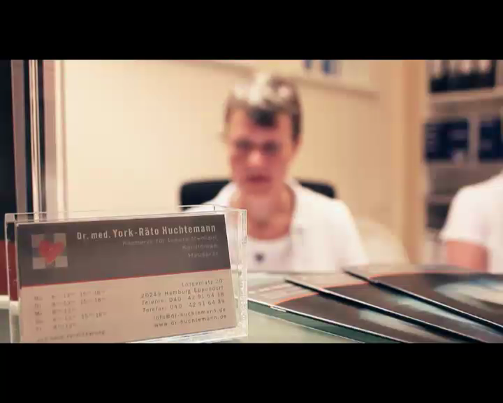 Company video by Praxis Dr. med. York-Räto Huchtemann, healthcare in Hamburg Eppendorf