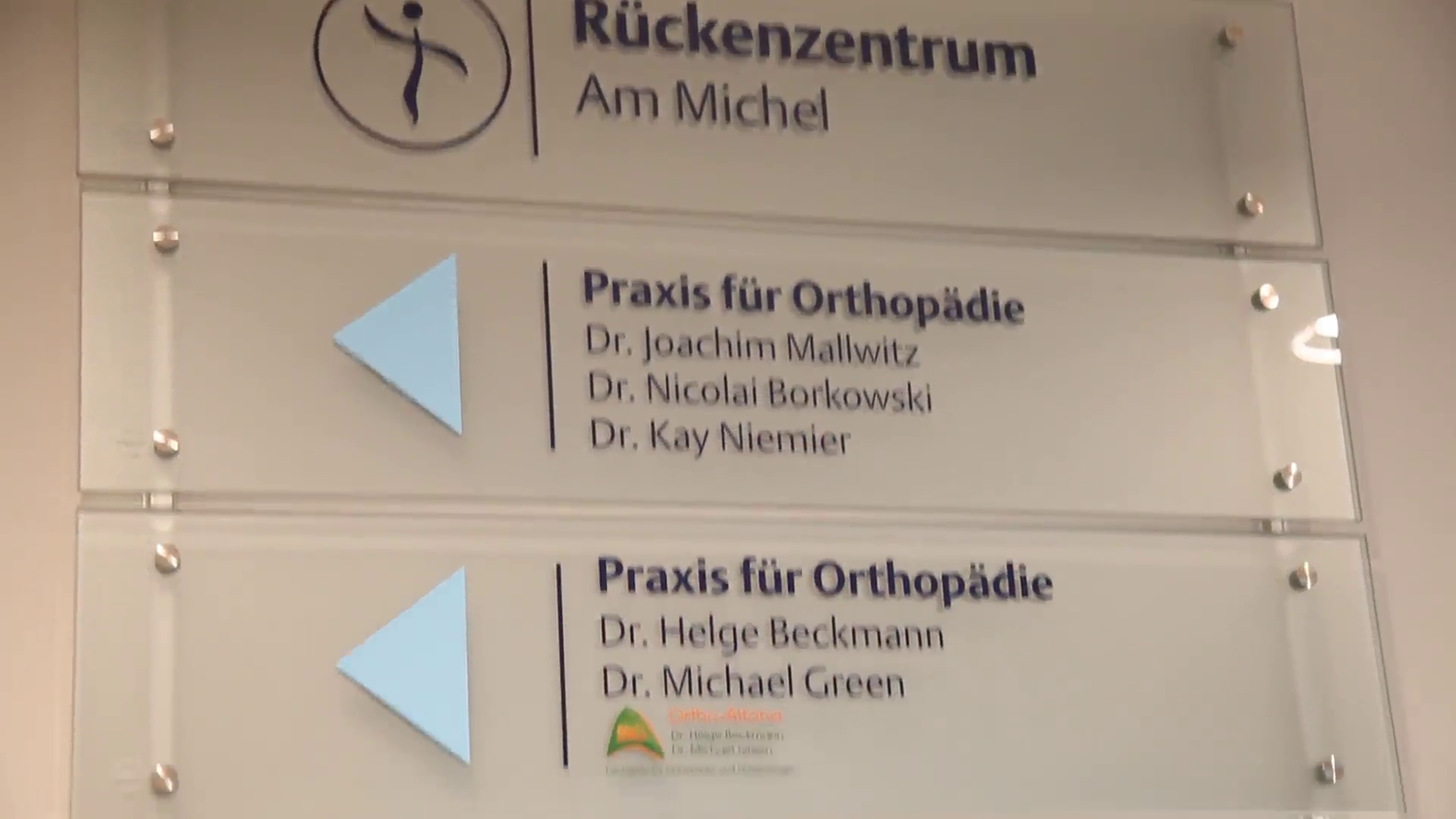 Unternehmensvideo von Rückenzentrum Am Michel, Gesundheit in Hamburg