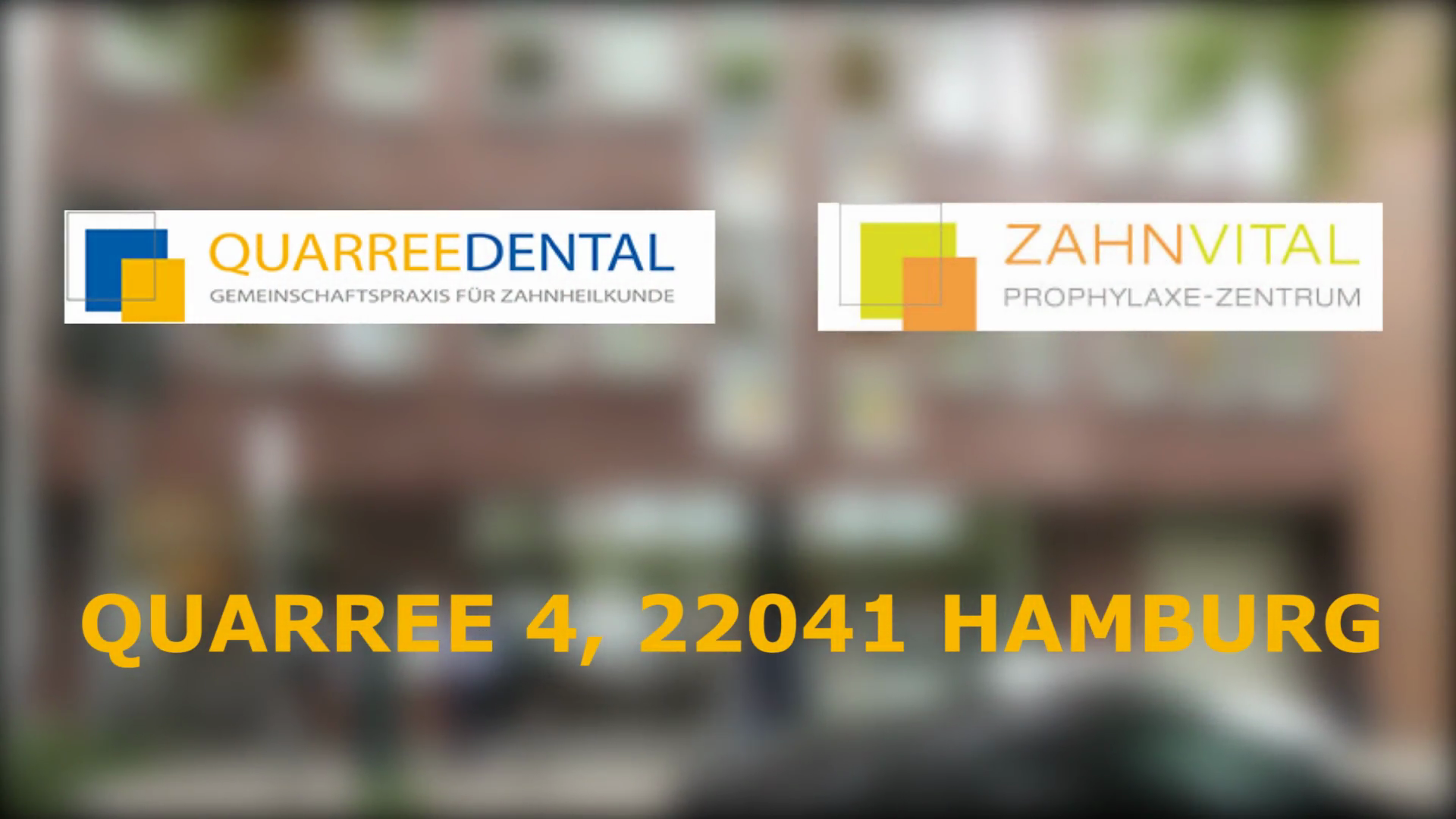 Unternehmensvideo von QUARREE DENTAL, Gesundheit in Hamburg