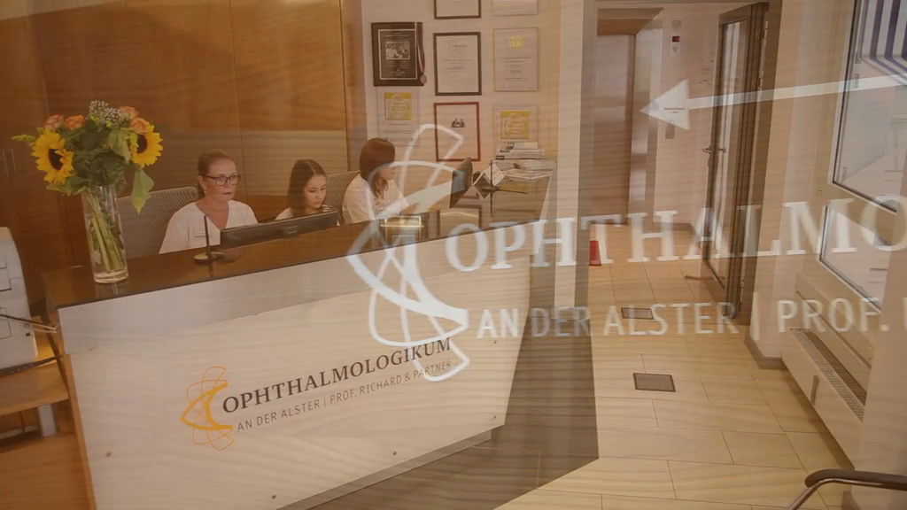 Company video by OPHTHALMOLOGIKUM an der ALSTER, healthcare in Hamburg