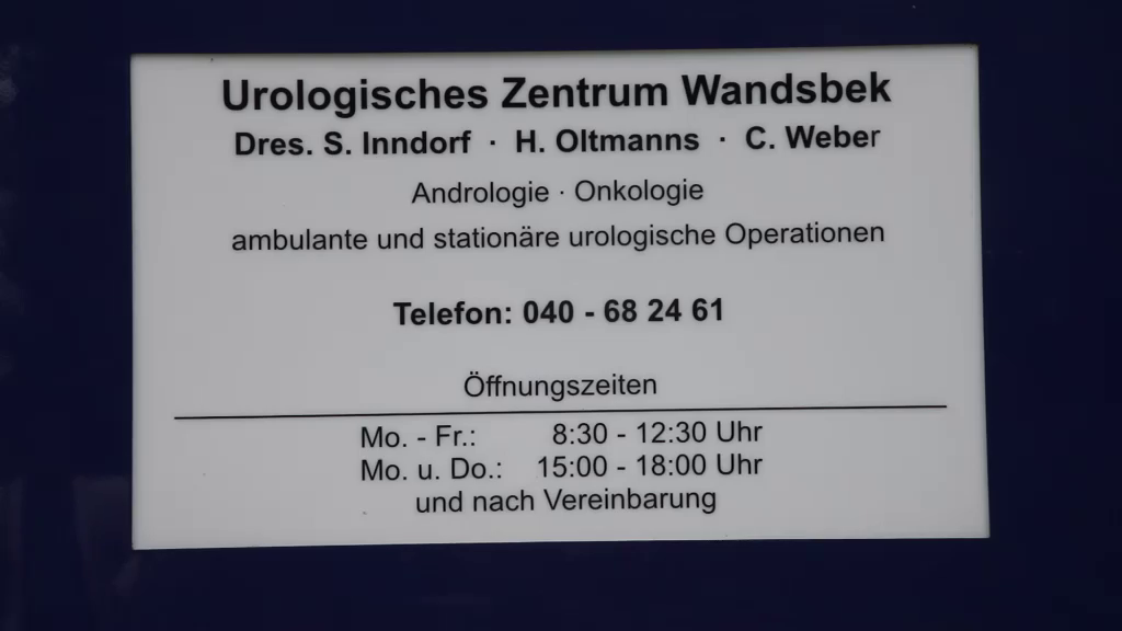 Unternehmensvideo von Urologisches Zentrum Wandsbek, Gesundheit in Hamburg