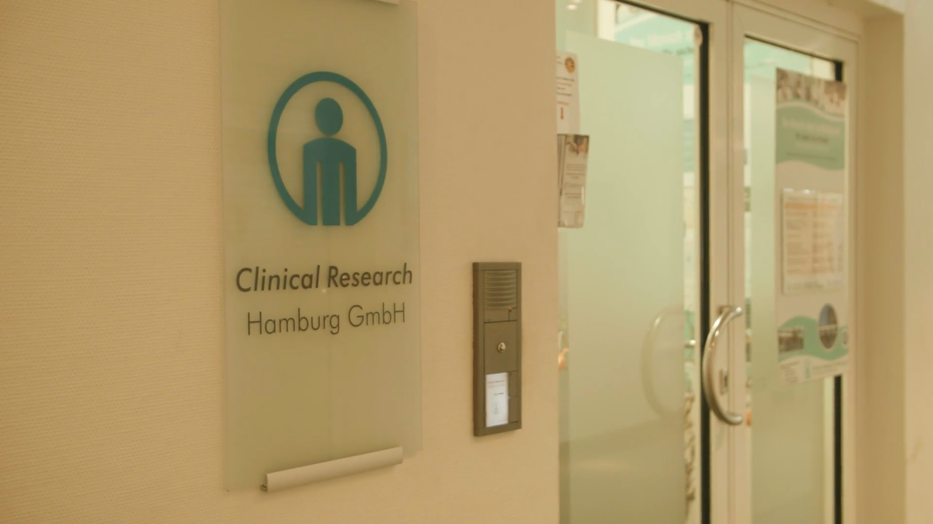 Company video by Clinical Research Hamburg, healthcare