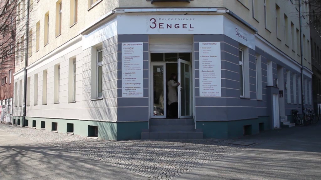 Unternehmensvideo von Pflegedienst 3 Engel, Pflege in Berlin Kreuzberg