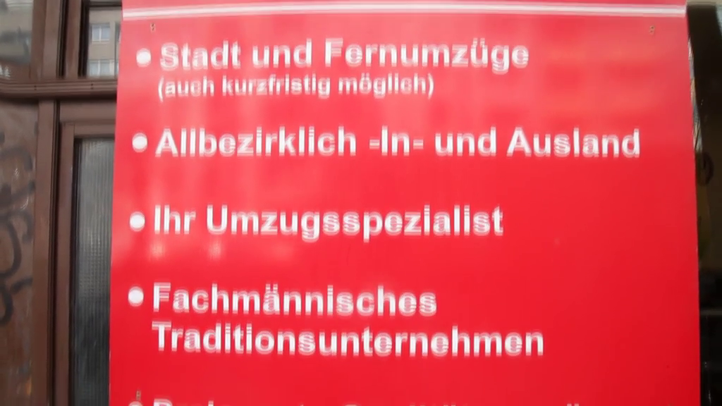Unternehmensvideo von MEGA Umzüge, Dienstleistung in Berlin