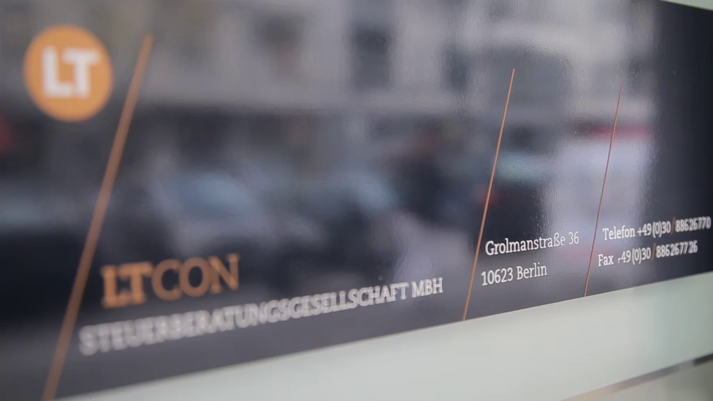 Unternehmensvideo von LTCON Steuerberatungsgesellschaft, Unternehmensberatung in Berlin Charlottenburg