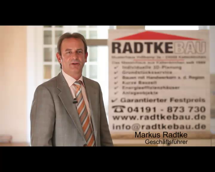 Company video by Radtke Bau, home and construction in Kaltenkirchen