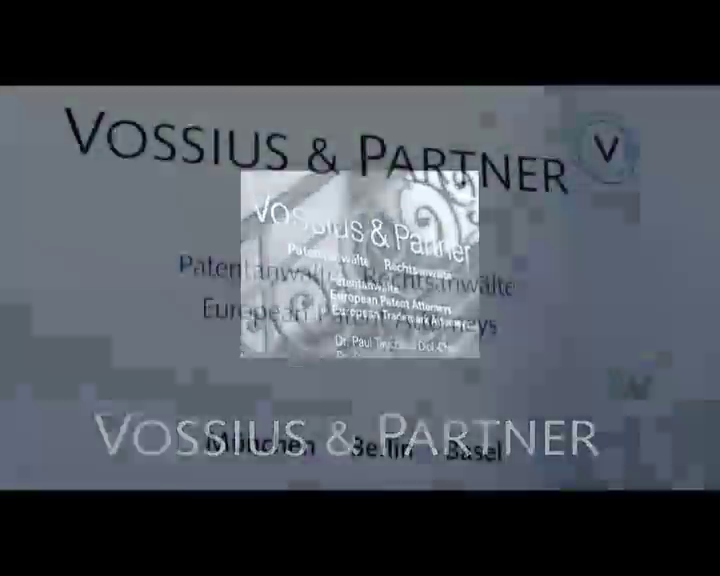 Unternehmensvideo von Vossius & Partner Patentanwälte Rechtsanwälte, Unternehmensberatung in München Bogenhausen