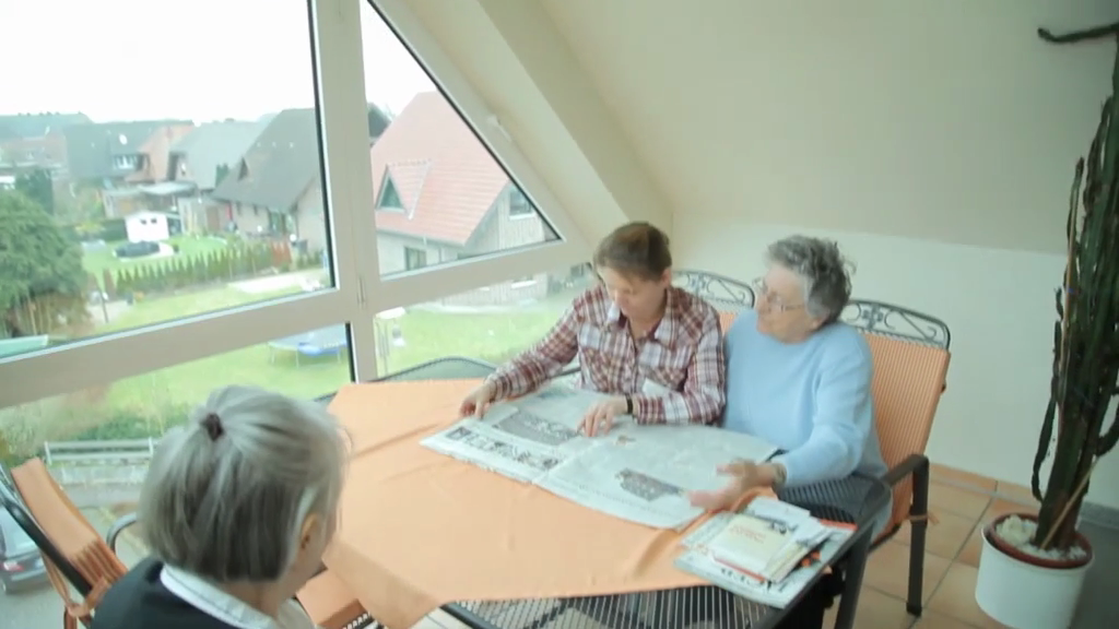 Unternehmensvideo von Haus Sebastian Alpen-Veen, Pflege