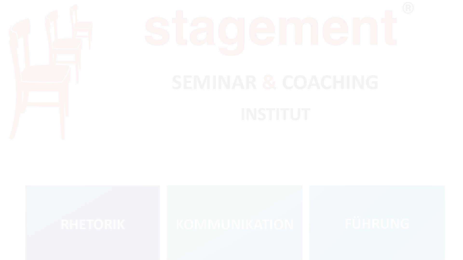 Unternehmensvideo von Stagement - Seminar & Coaching Institut, Bildung in Bokkolt - Hanredder