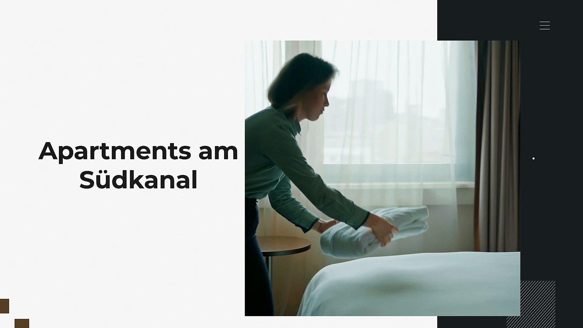 Unternehmensvideo von Apartments am Südkanal, Hotel in Hamburg