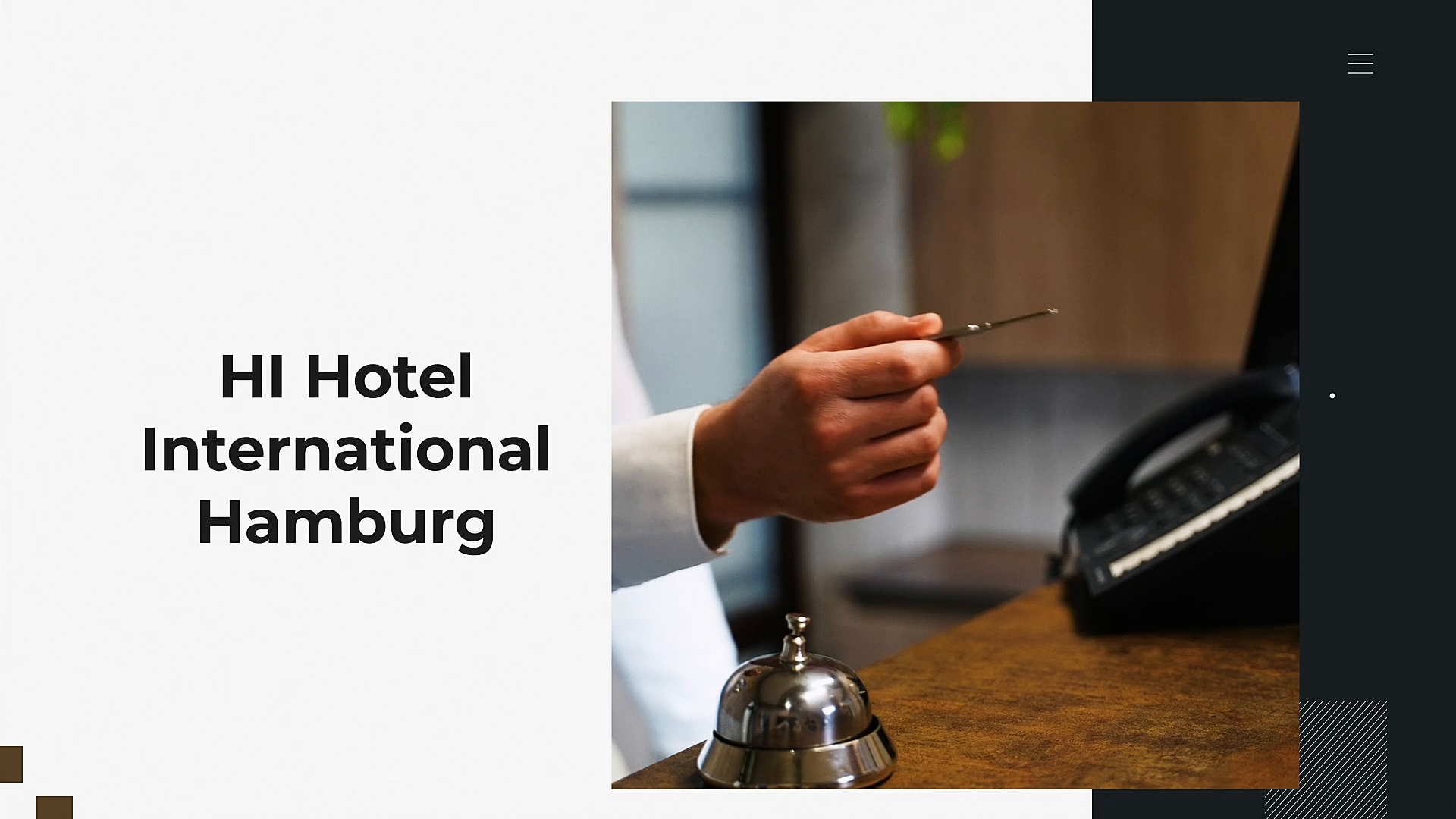 Company video by HI Hotel International Hamburg, hotel