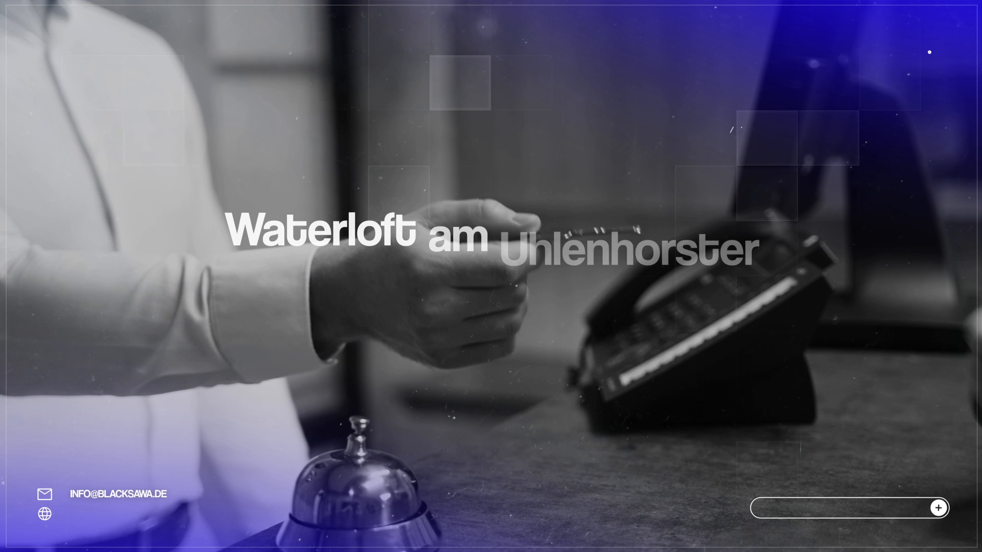 Unternehmensvideo von Waterloft am Uhlenhorster Kanal, Hotel in Hamburg