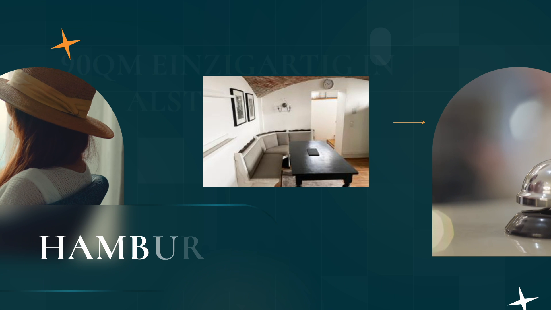 Company video by 90qm Einzigartig in Alsternähe, hotel in Hamburg
