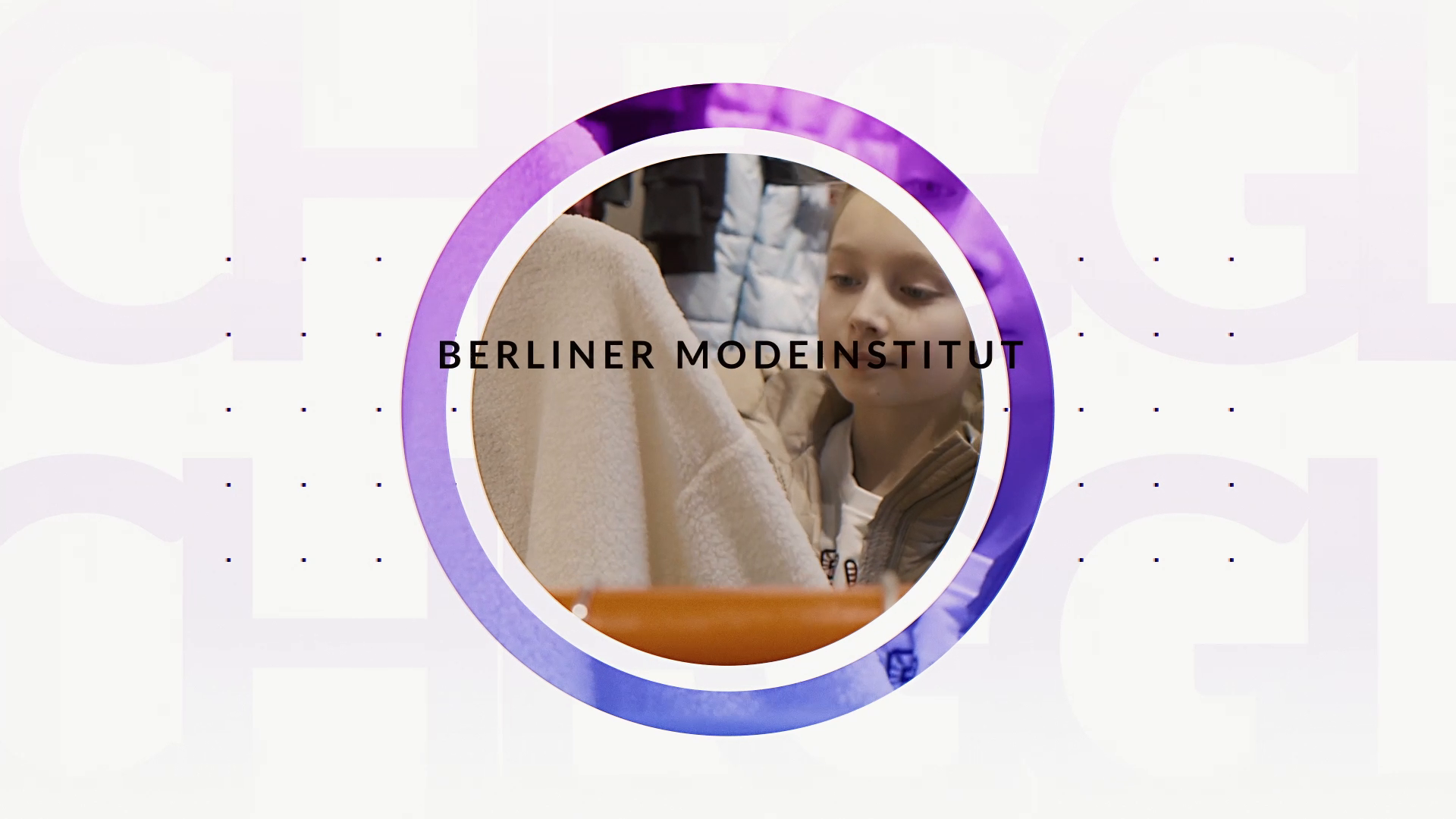 Company video by Berliner Modeinstitut, fashion in Berlin