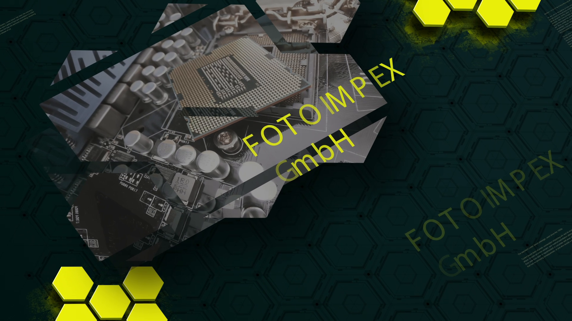 Company video by FOTOIMPEX, technology in Berlin