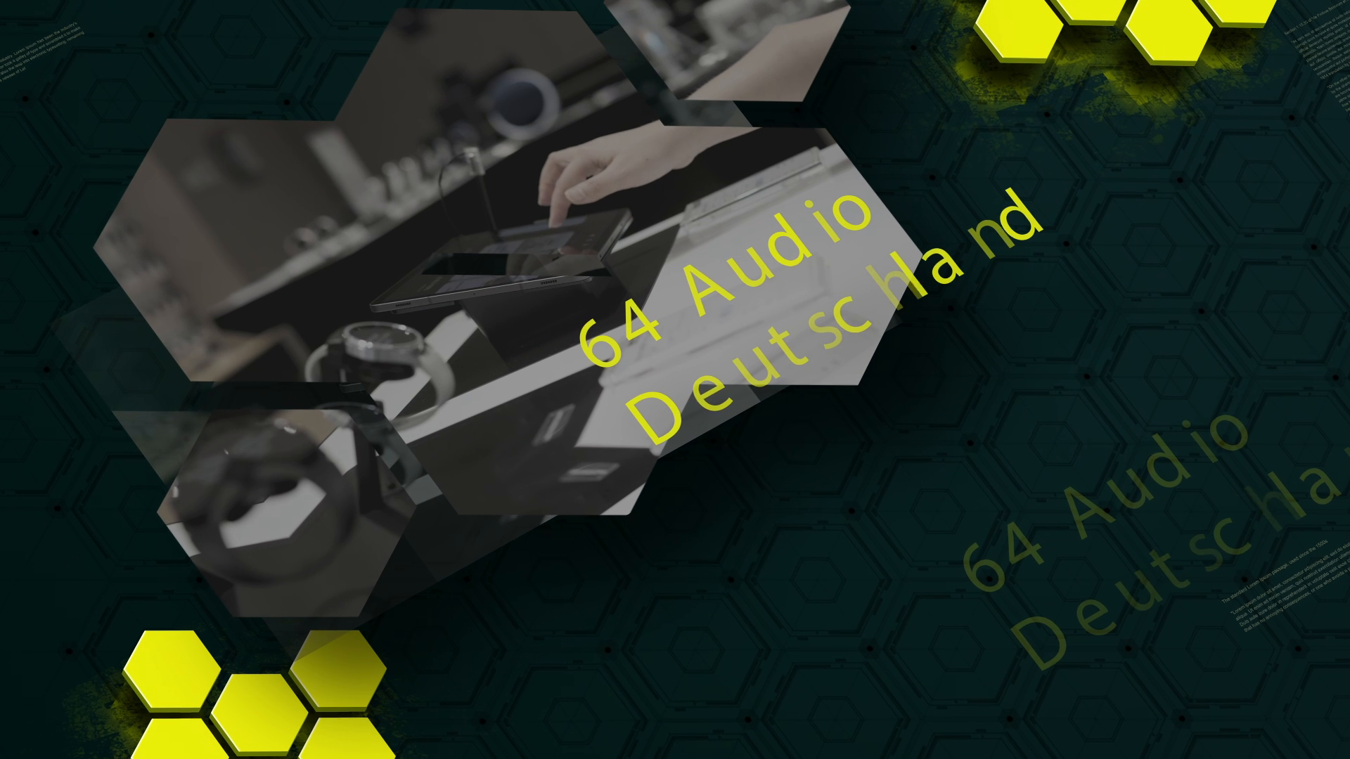 Unternehmensvideo von 64 Audio Deutschland, Technik in Berlin