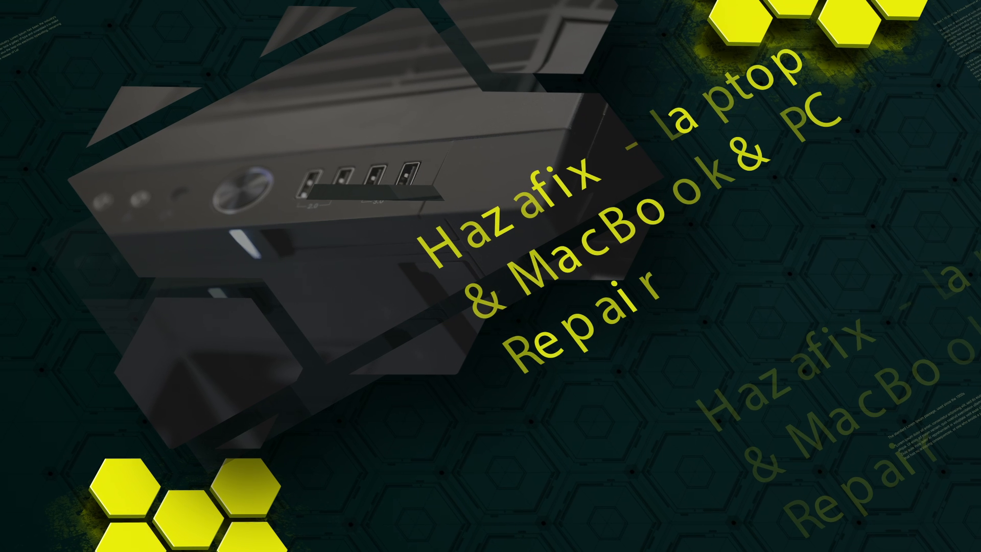 Company video by Hazafix - Laptop & MacBook & PC Repair, technology in Berlin
