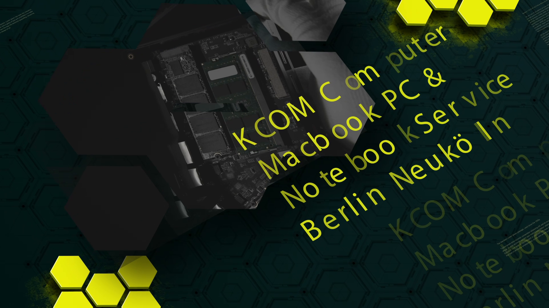 Unternehmensvideo von KCOM Computer Macbook PC & Notebook Service Berlin Neukölln, Technik