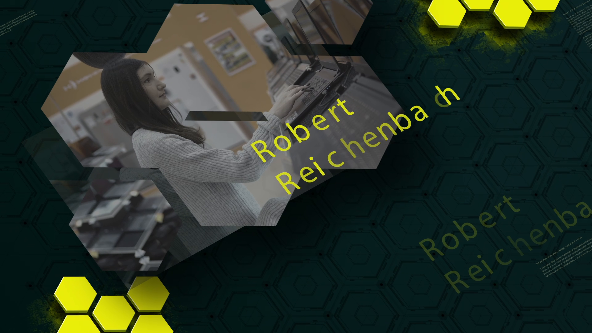 Unternehmensvideo von Robert Reichenbach, Technik in Berlin