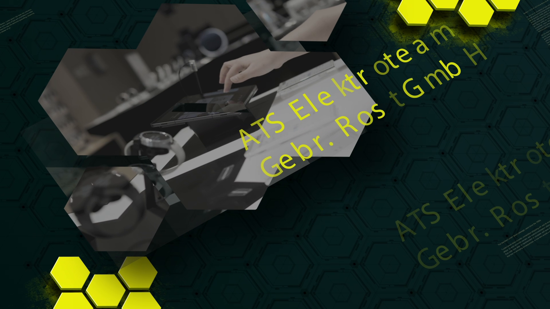 Company video by ATS Elektroteam Gebr. Rost, technology in Berlin