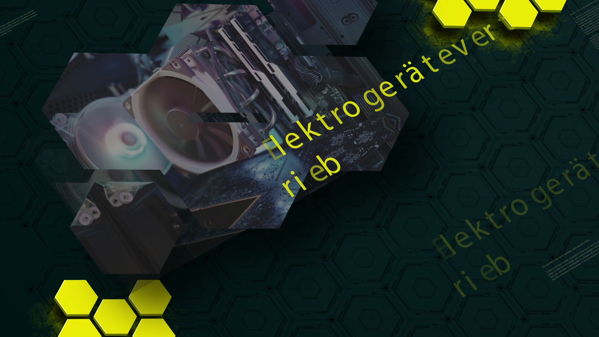 Company video by Elektrogerätevertrieb, technology in Berlin