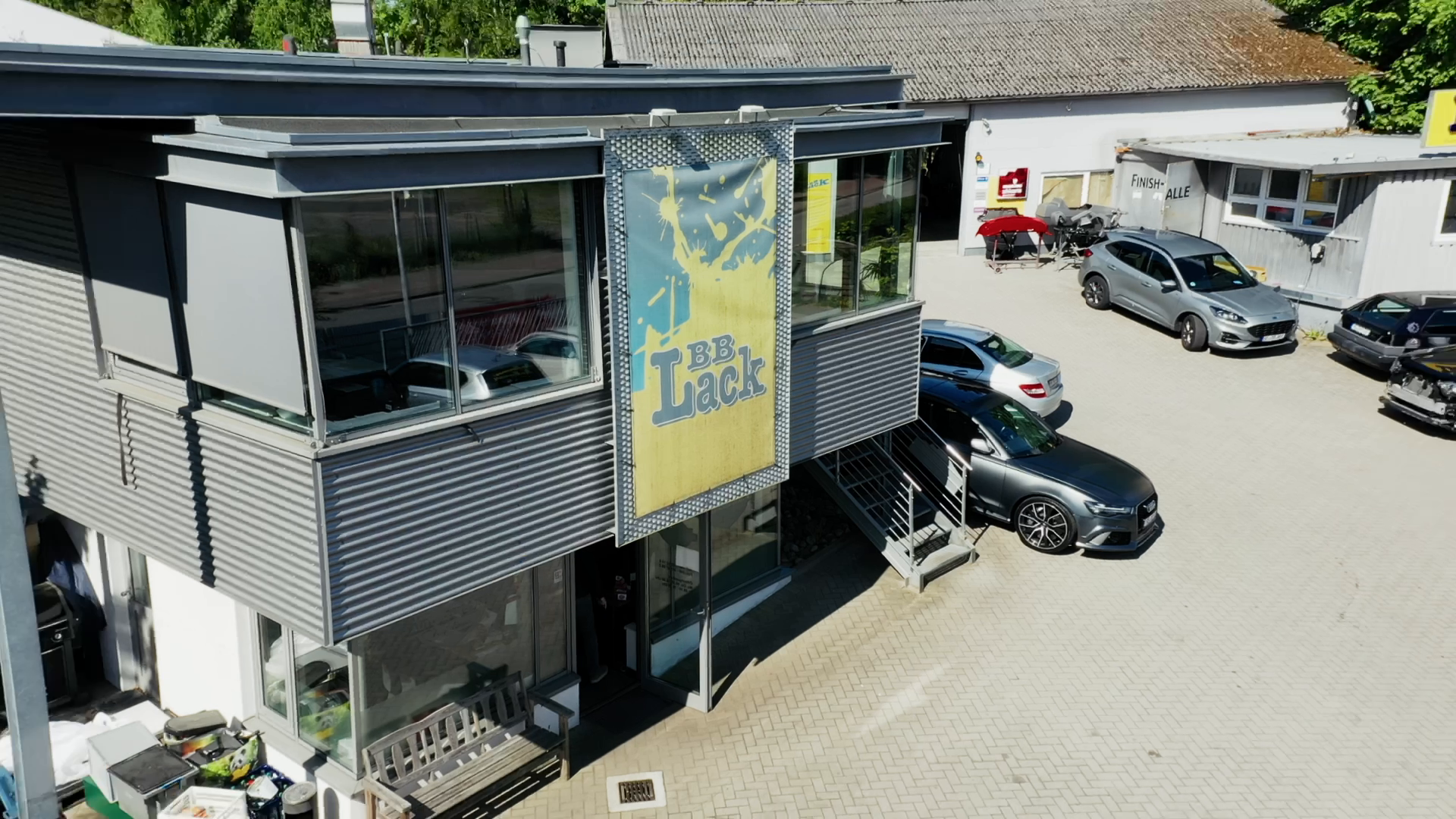 Unternehmensvideo von BB Lack, Kfz-Werkstatt in Norderstedt