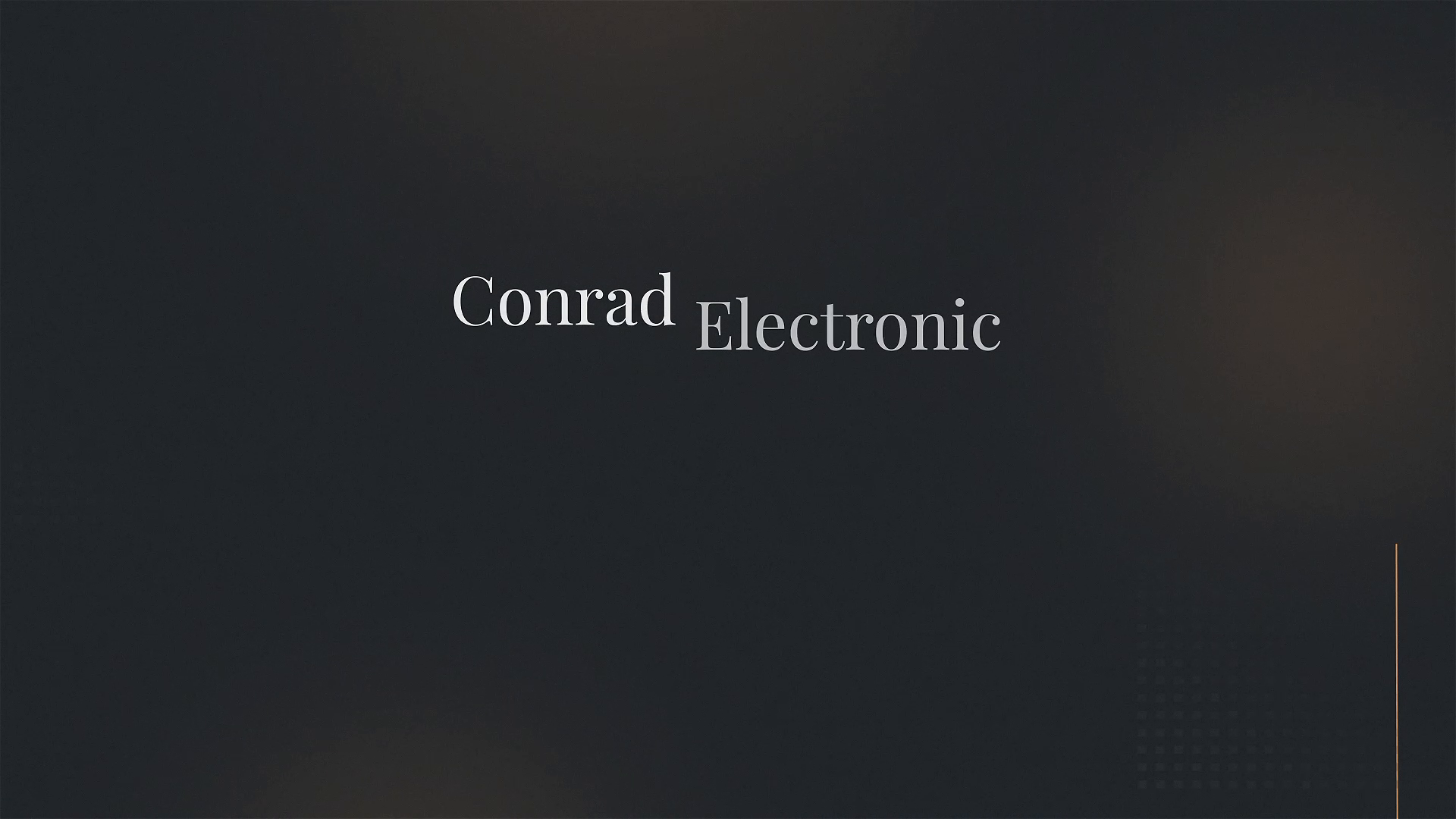 Company video by Conrad Electronic, technology in Berlin
