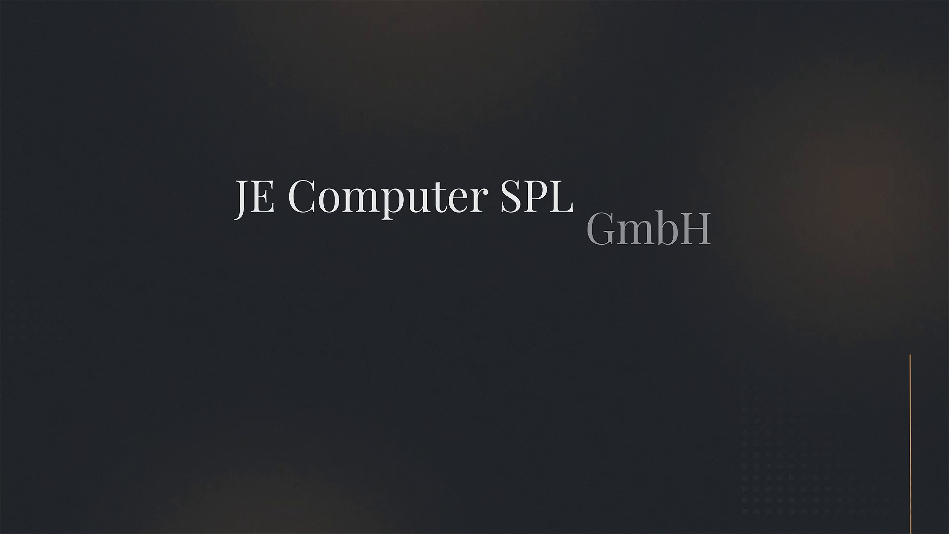 Company video by JE Computer SPL, technology in Berlin