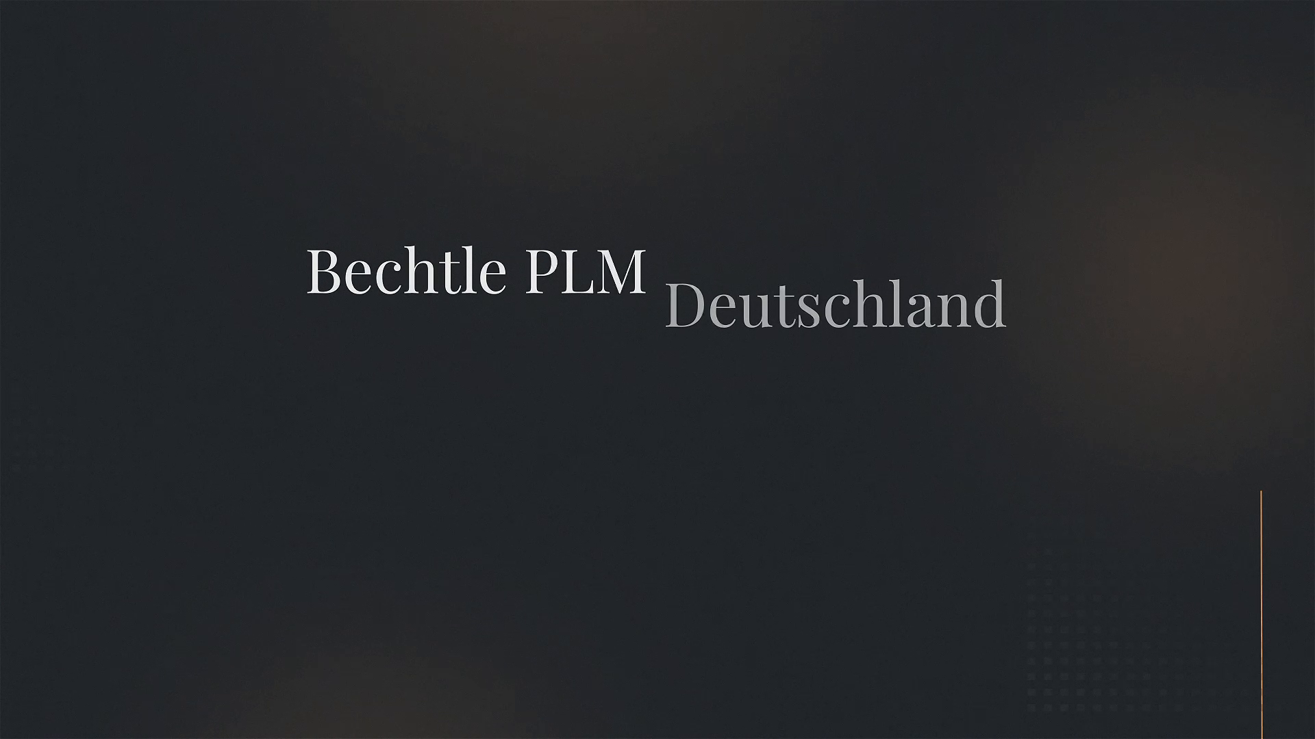 Company video by Bechtle PLM Deutschland, technology in Berlin