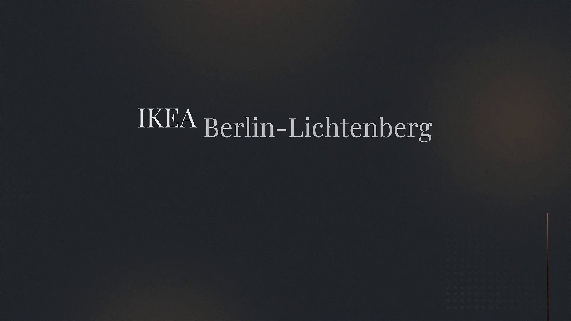 Company video by IKEA Berlin-Lichtenberg, technology