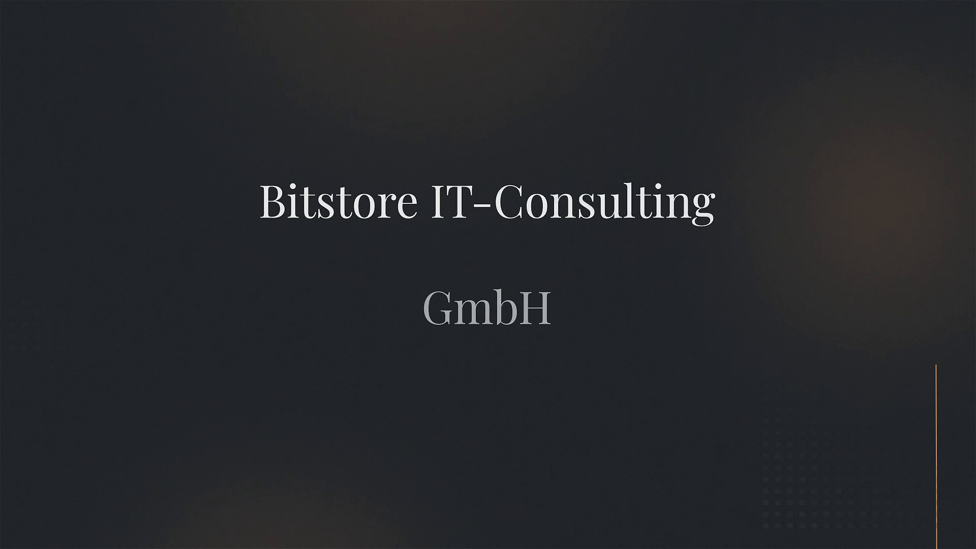 Unternehmensvideo von Bitstore IT-Consulting, Technik in Berlin