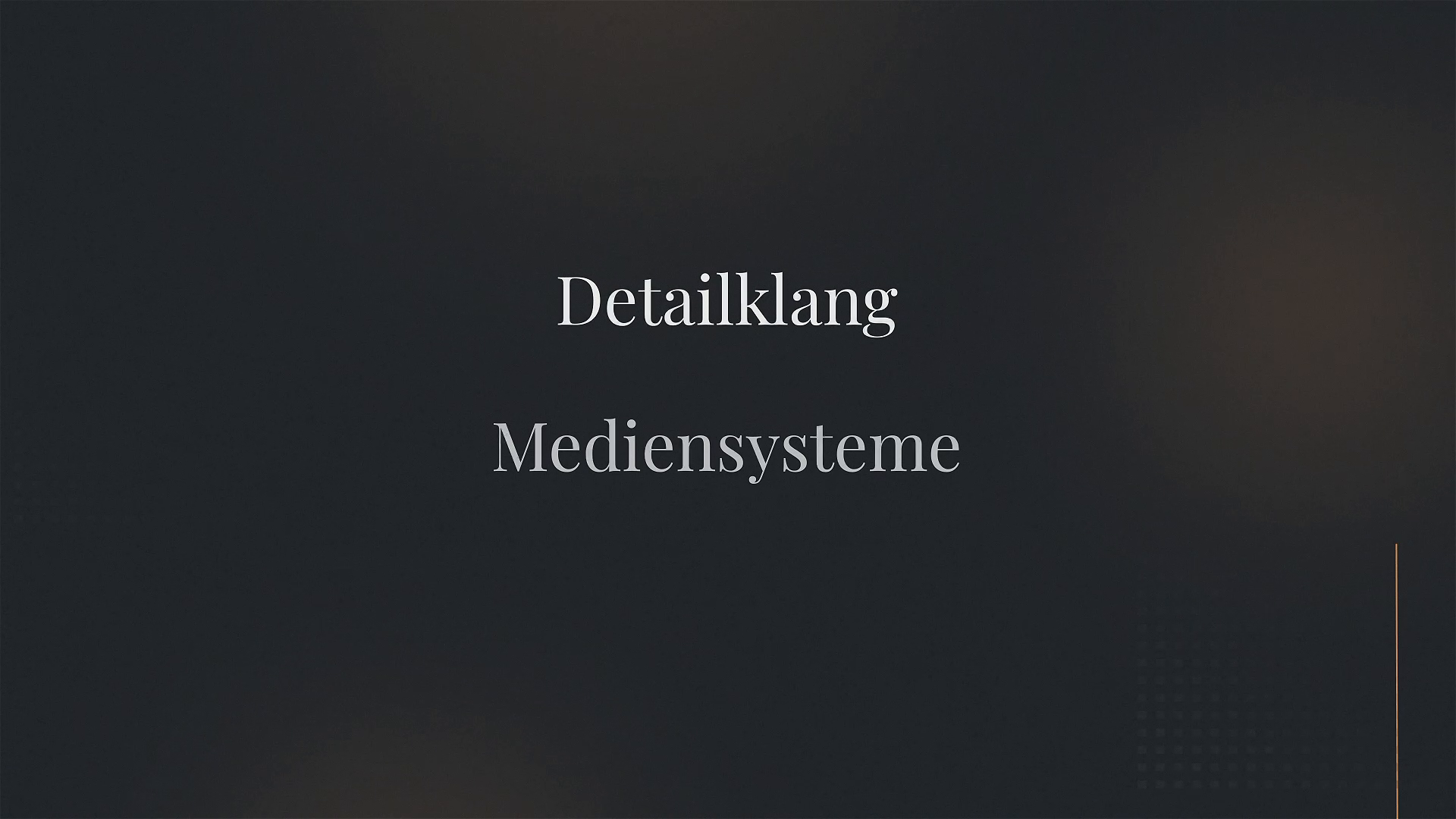 Company video by Detailklang Mediensysteme, technology in Berlin