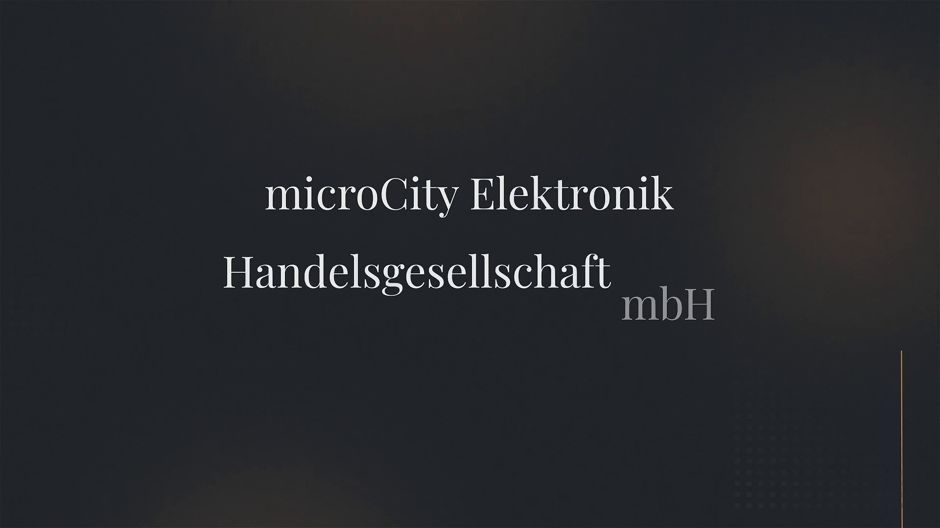 Company video by microCity Elektronik Handelsgesellschaft, technology in Berlin