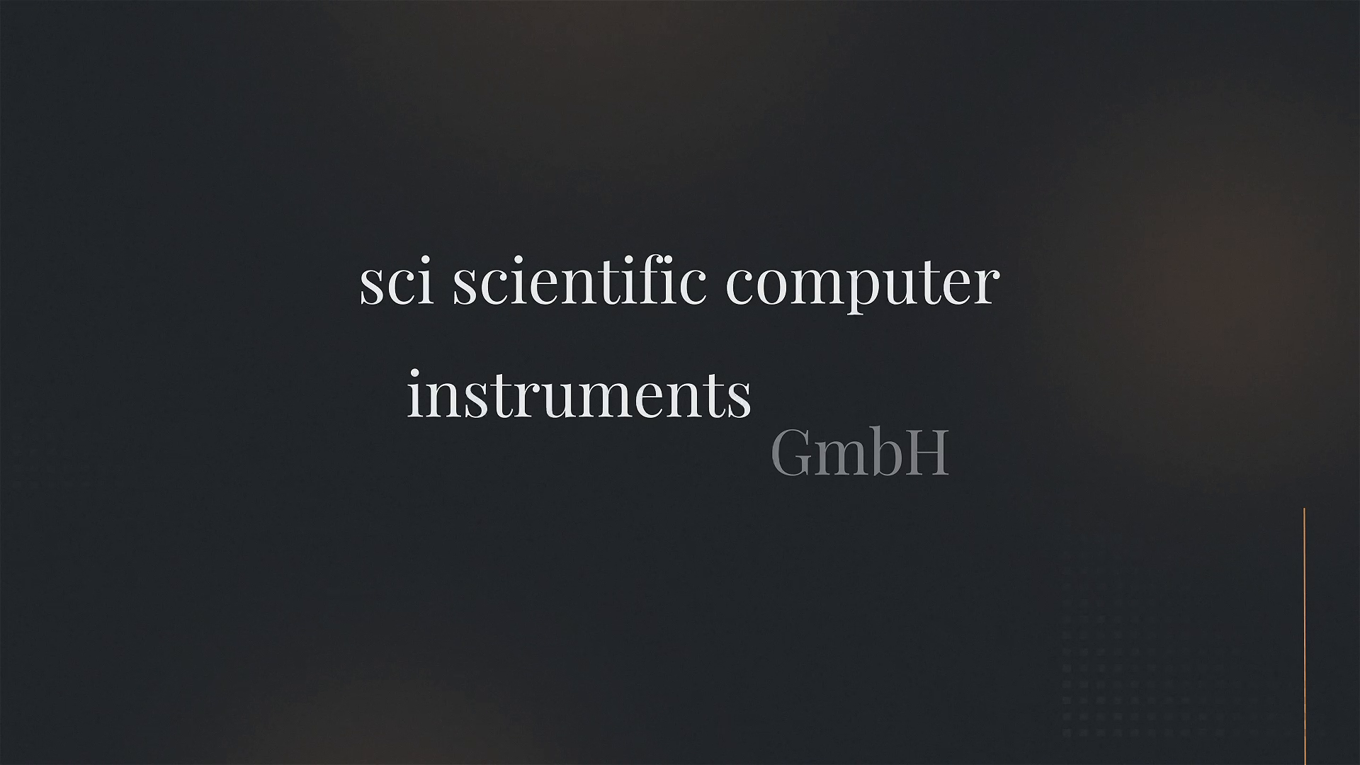 Company video by sci scientific computer instruments, technology in Berlin
